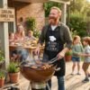 BBQ Mr Good Lookin is Cookin Mr. Good Lookin' is Cookin' BBQ Apron – Funny & Practical Grilling Gift for Men