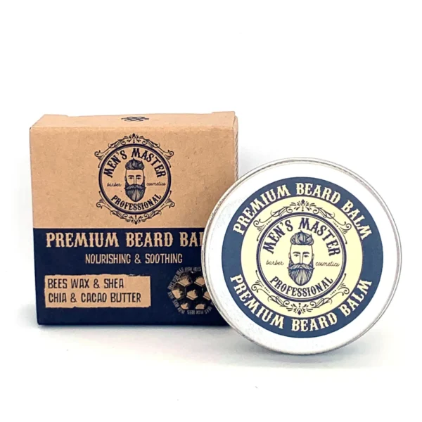 Mens Master - 30ml premium beard balm 3 Men's Master Premium Beard Balm (30ml) – Natural Nourishing & Conditioning Styling Balm