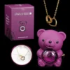 sparkly-roses-eternal-rose-bear-w-engraved-necklace-purple-gold-43432082309364 Eternal Rose Bear W/ Engraved Necklace